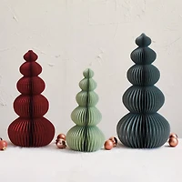 Hello Honey® 11" Mint Green Paper Folding Honeycomb Tree