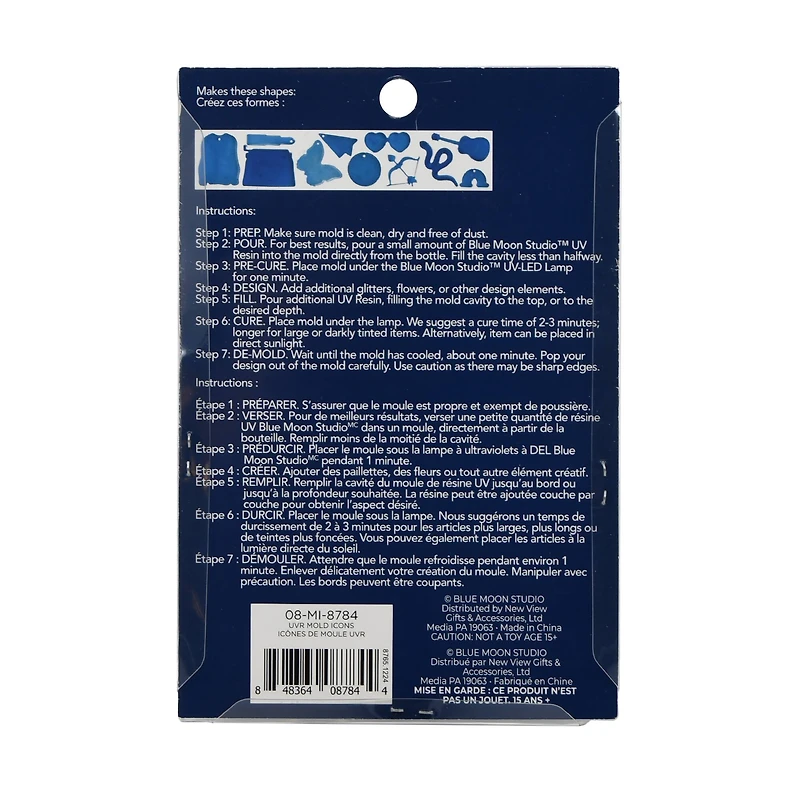 Blue Moon Studio™ UV Resin Icons Mold