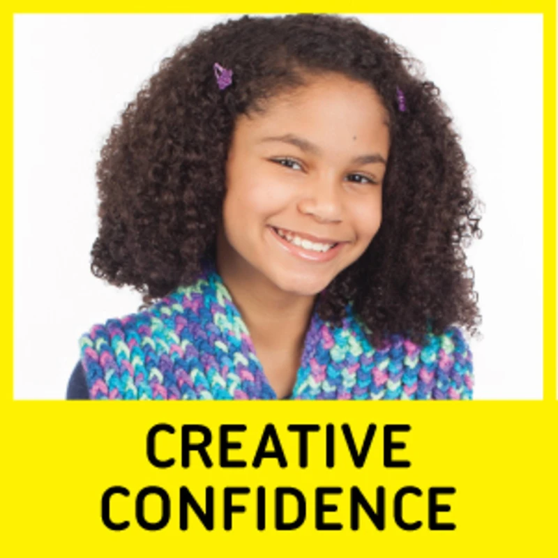 Creativity for Kids Quick Knit Button Scarf Kit