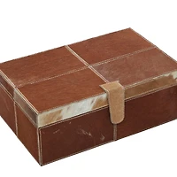 Brown Leather Natural Box Set