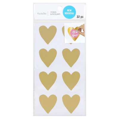 Scratch Heart Baby Girl Stickers by Recollections™