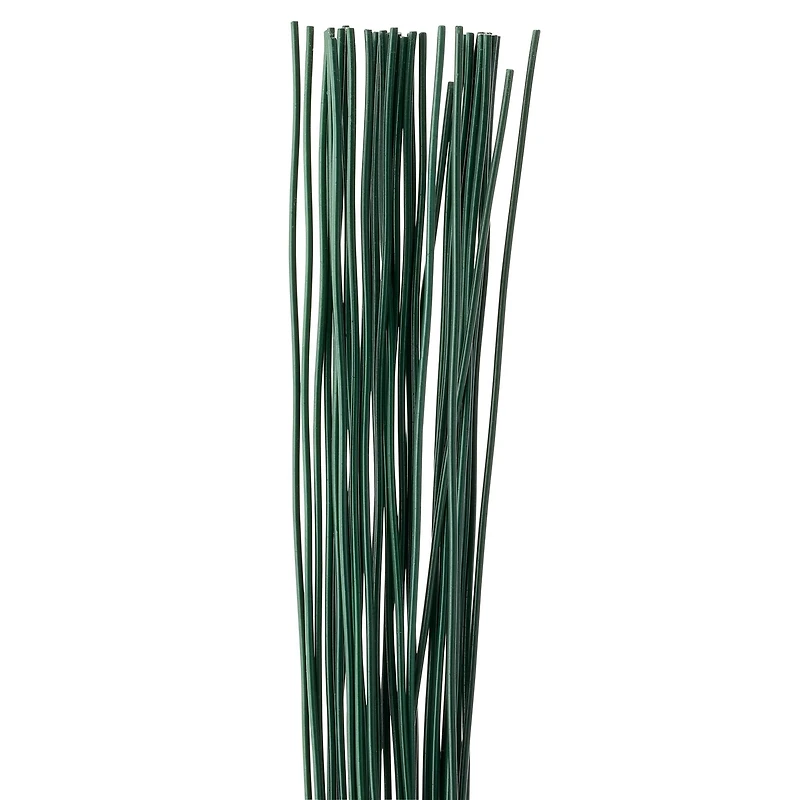 12 Packs: 35 ct. (420 total) 22 Gauge Green Stem Wire by Ashland®