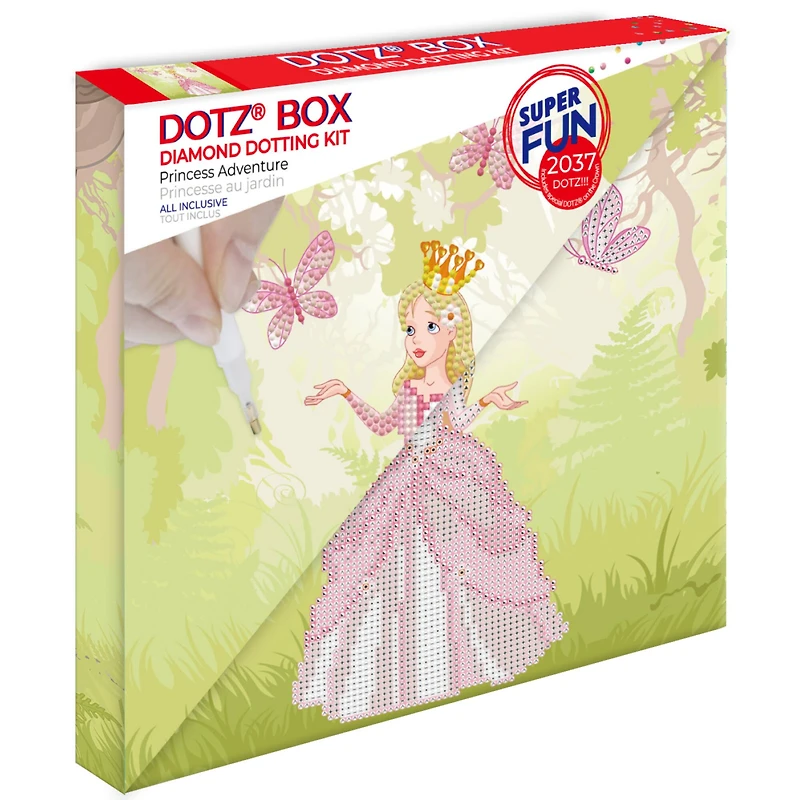 Diamond Dotz® Princess Adventure DOTZ® BOX Diamond Painting Kit