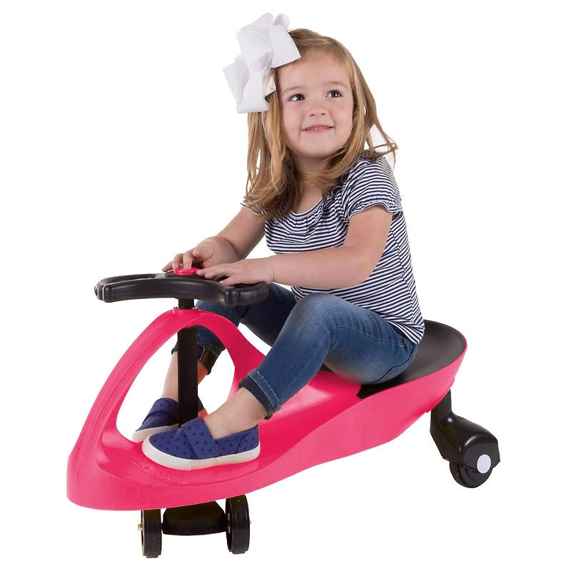 Toy Time Pink Zig Zag Ride-On Car