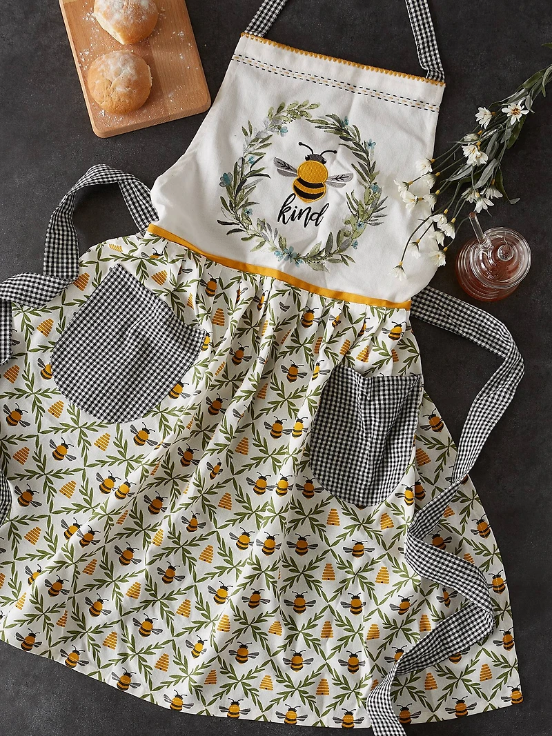 DII® Bee Kind Apron with Pocket