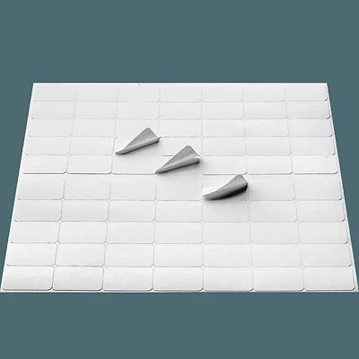 Wonderland Crafts 13mm x 7mm Stickers for Embroidery Organizers