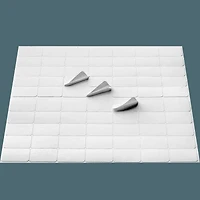 Wonderland Crafts 13mm x 7mm Stickers for Embroidery Organizers