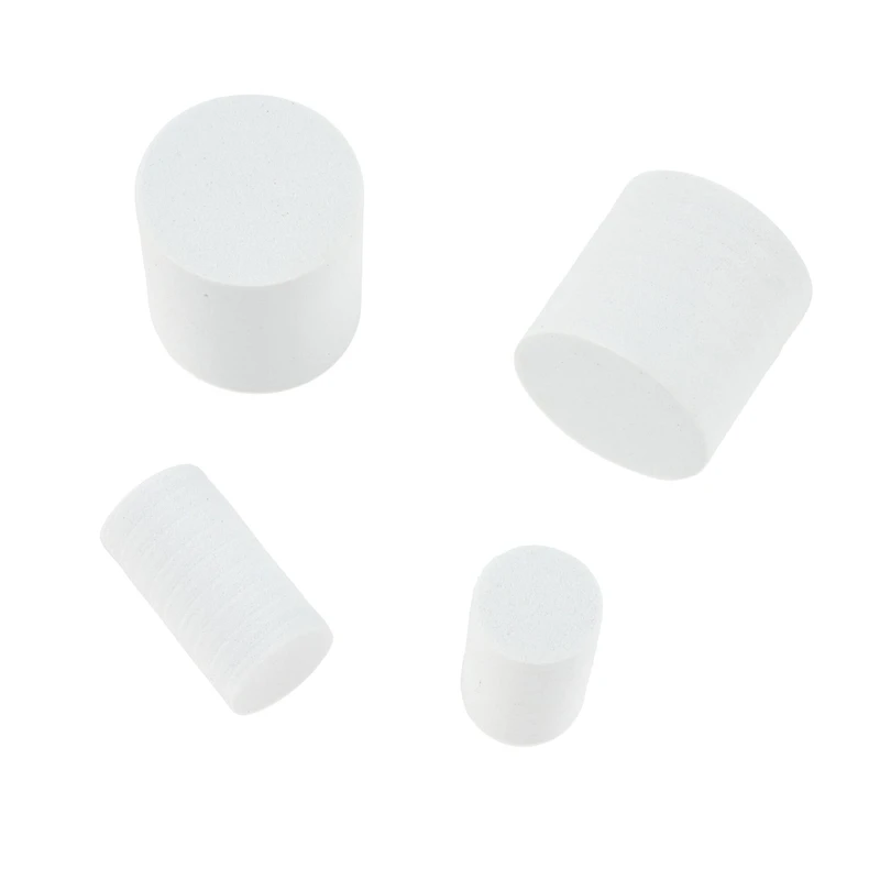White 3D Foam Cylinders by Creatology™