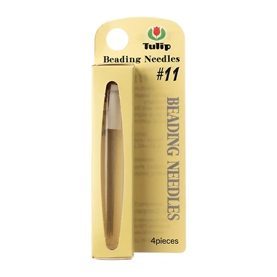 Tulip® #11 Beading Needles, 4ct.