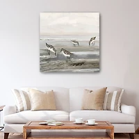 Evening Beach I Canvas Giclee