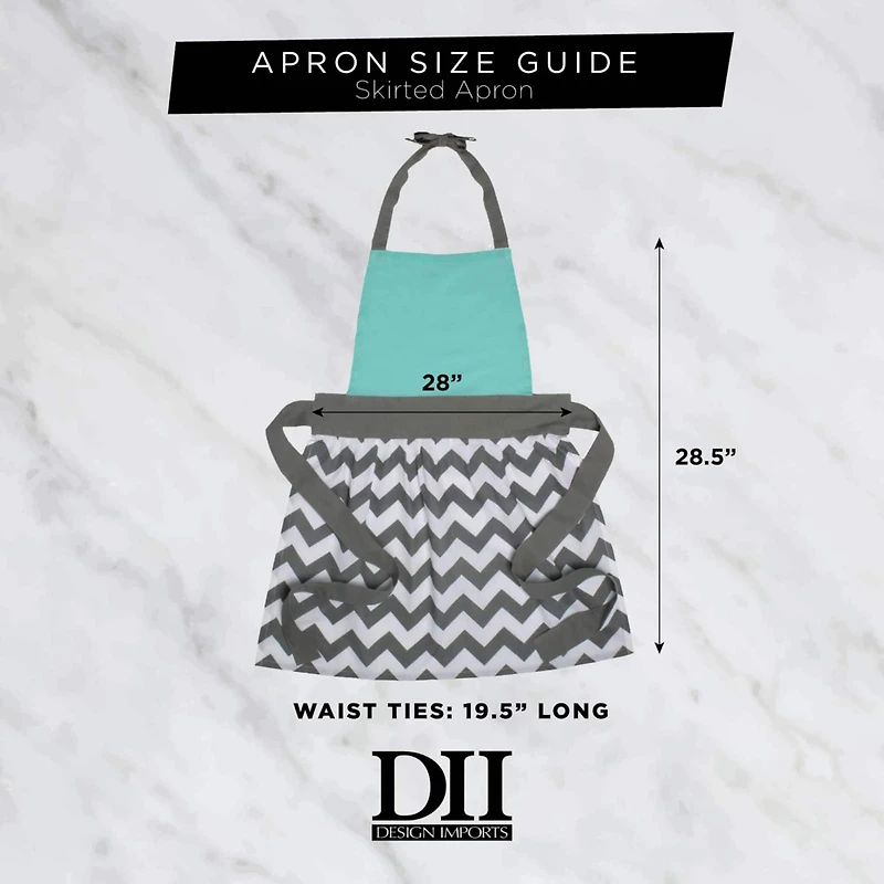 DII® Striped Skirt Apron
