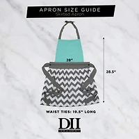 DII® Striped Skirt Apron