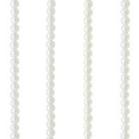 12 Packs: 160 ct. (1920 total) White Pearl Glass Beads, 6mm by Bead Landing™