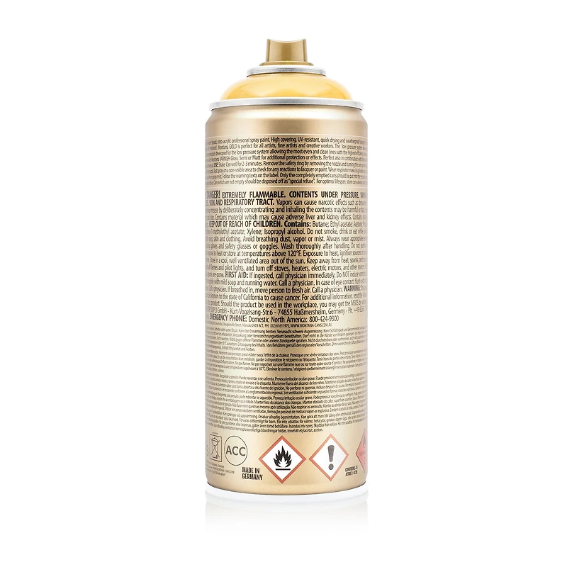 Montana™ Cans GOLD Transparent Spray Paint