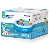Bestway Fast Set 10ft. Wide Round Inflatable Pool Set