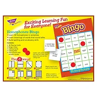 Trend Enterprises® Homophones Bingo