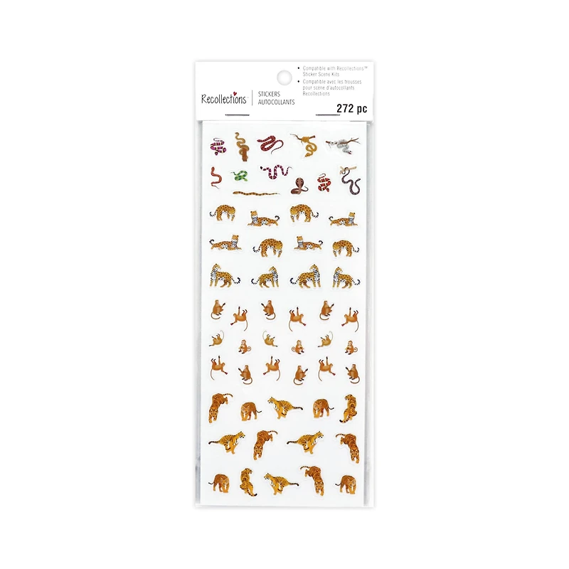 Safari, Jungle & Fantasy Animal Stickers by Recollections™