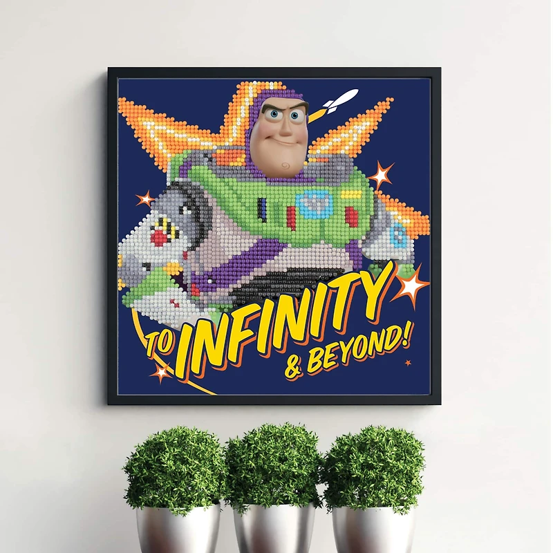 Camelot® Dots Toy Story Buzz To Infinity & Beyond Diamond Painting Kit
