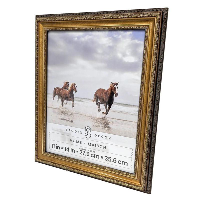 Home Gold Pompeii Wood Wall Frame by Studio Décor