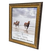 Home Gold Pompeii Wood Wall Frame by Studio Décor