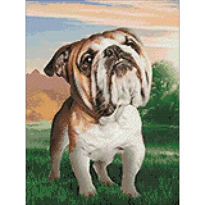 Crafting Spark Dreaming Dog Diamond Painting Kit