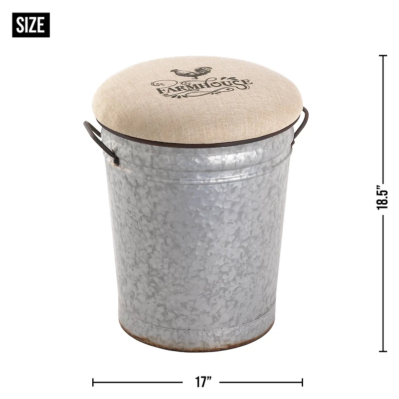 18.5" Farmhouse Stool