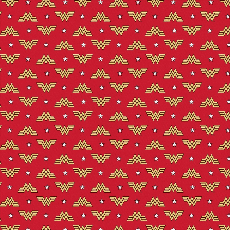 DC Comics WW84 Logo Precut Cotton Fabric