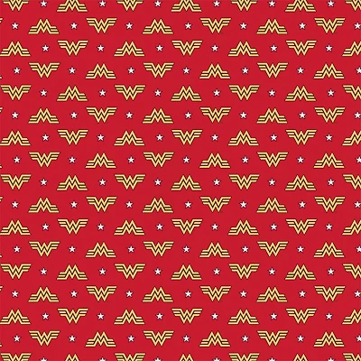 DC Comics WW84 Logo Precut Cotton Fabric