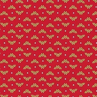 DC Comics WW84 Logo Precut Cotton Fabric