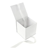 Small White Ribbon Box by Celebrate It™