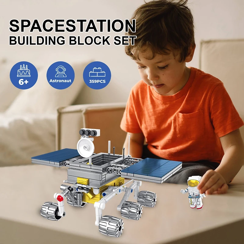 Contixo BK06 Aerospace Series Mars Rover Building Block Set