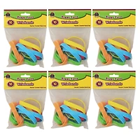 Teacher Created Resources Happy Faces Wristbands, 6 Packs of 10