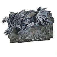 Design Toscano Morgoth Castle Dragons Wall Sculpture