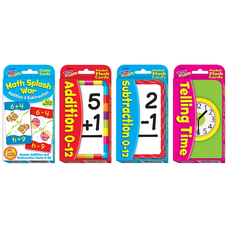 Trend Enterprises® Math Power Pack Card Set