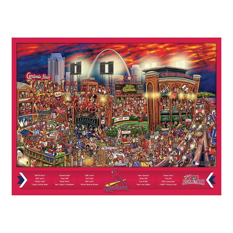St. Louis Cardinals Joe Journeyman 500 Piece Puzzle
