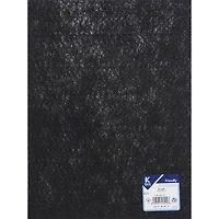 Kunin Friendly Black Stiffened Felt, 12 Sheets