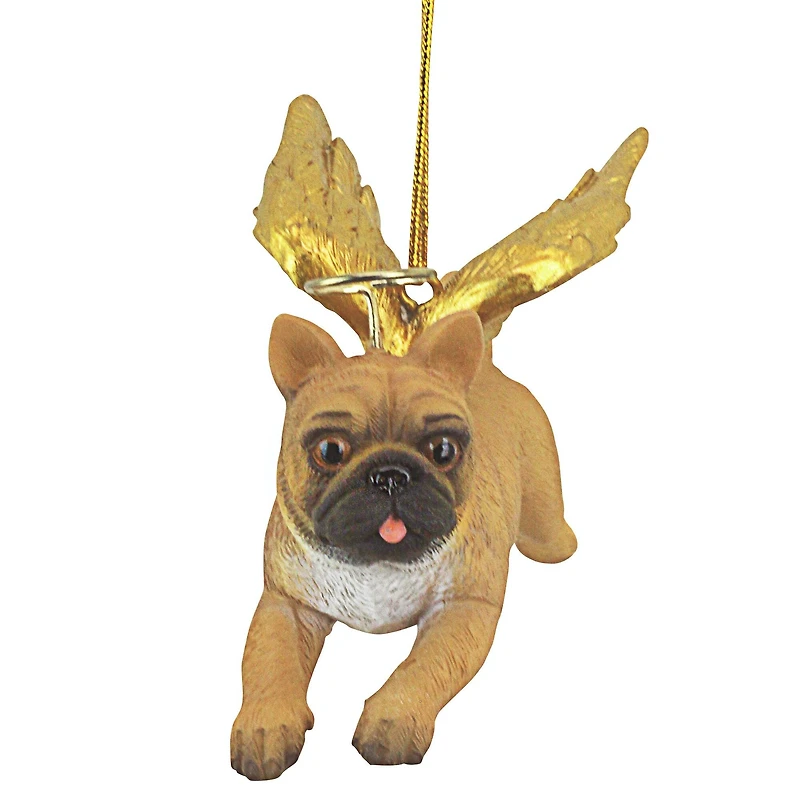 Design Toscano Honor the Pooch Pug Holiday Dog Angel Ornament