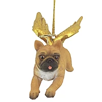 Design Toscano Honor the Pooch Pug Holiday Dog Angel Ornament
