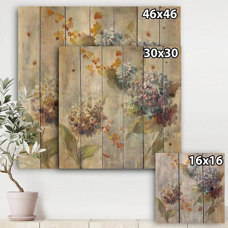 Designart - Autumn Hydrangea