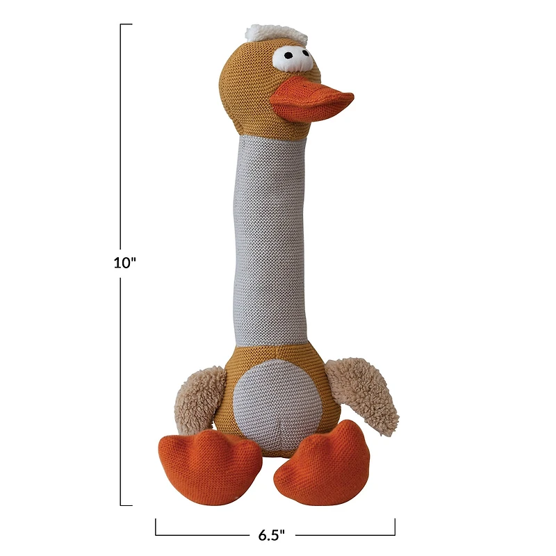 Hello Honey® 10" Plush Fabric Duck