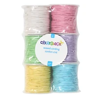 1mm Pastel Waxed Cording Pack by Creatology™