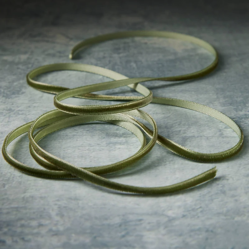 1/8" x 10yd. Velvet Ribbon by Celebrate It™ Classic