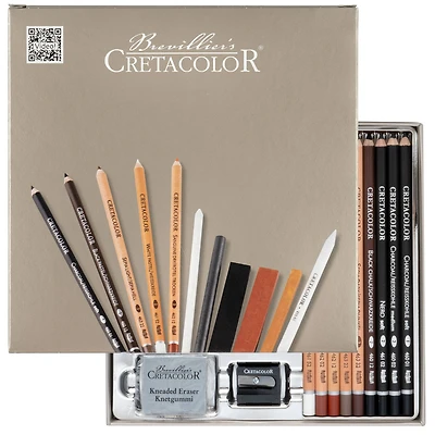 Cretacolor Passion 25 Piece Drawing Box Set