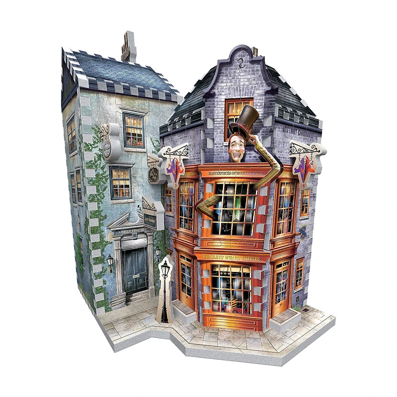 Harry Potter™ Diagon Alley Collection Weasleys' Wizard Wheezes™ & Daily Prophet™ 285 Piece 3D Puzzle