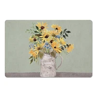 18" x 27" Pitcher of Sunflowers Market Floor Mat