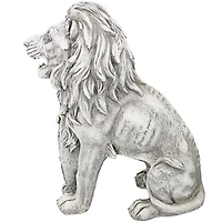 Design Toscano 17" Right Paw Up Roaring Beasts of Castello di Rocca Lion Sentinel Statue