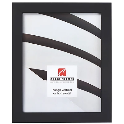Craig Frames Essentials Mystic Satin Black Picture Frame