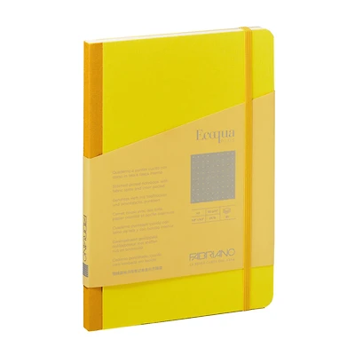 Fabriano® Ecoqua Plus Dotted A5 Fabric-Bound Notebook