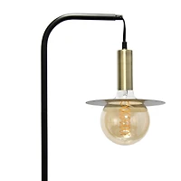 Lalia Home 5ft. Black Oslo Floor Lamp