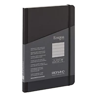 Fabriano® EcoQua Plus A5 Lined Fabric-Bound Notebook